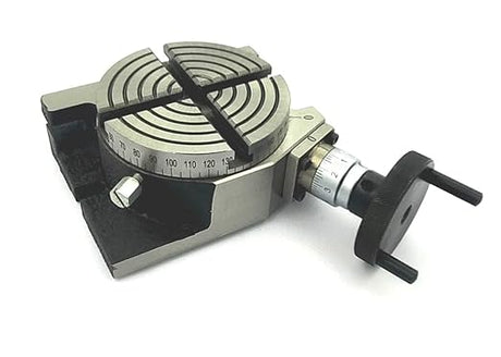 Horizontal Vertical 4" Inch II 100 mm Rotary Milling Tables