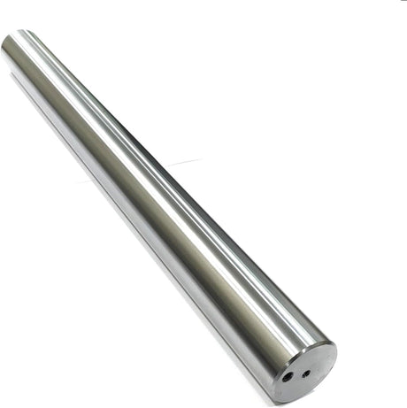 Cylindrical lathe alignment test bar close view