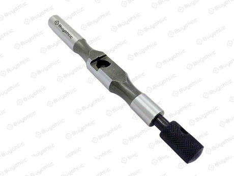 Tap Wrench Holds Taps of Sizes from 3-10 mm (1/8" to 3/8")