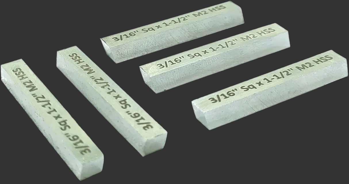 Set of 5 x HSS M2 Cutting Tool Bits for Milling Fly Cutters & Lathe's Turning Tools