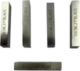 Set of 5 x HSS M2 Cutting Tool Bits for Milling Fly Cutters & Lathe's Turning Tools
