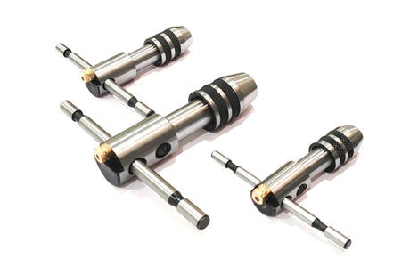 T-Type Reversible Ratchet Adjustable Tap Wrench