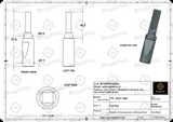 Premium quality revolving tailstock center for precision engineering