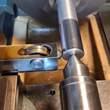 Lathe's Burnishing Tool For Smooth Ground Surface Finish
