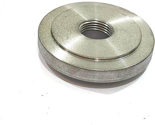 Lathe Chuck Caste Iron Back Plate 125 mm Threaded Work holding Tool