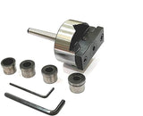 lathe tailstock accessories V-boring adapter for round bar drilling