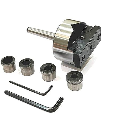 lathe tailstock accessories V-boring adapter for round bar drilling