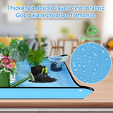 Repotting Mat for Indoor Plant Transplanting and Mess Control Waterproof Potting Mat, Square Planting Tray, Gardening Gifts for Plant Lovers