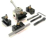 Industrial lathe quick change tool holder for precision machining