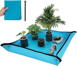 Repotting Mat for Indoor Plant Transplanting and Mess Control Waterproof Potting Mat, Square Planting Tray, Gardening Gifts for Plant Lovers