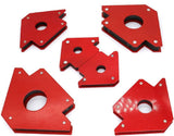 6pc Multi Angle Magnetic Welding Holder Clamps Set 2x3 Inch Arrow, 2x Triangle, 2x Mini,Welding tools