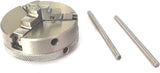 3"/ 80 mm Regular Rotary Table With Small Chucks and back Plate