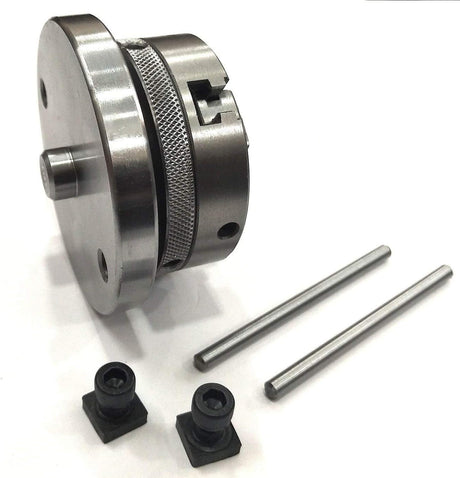 4"/ 100 mm Regular Rotary Table With Small Chucks and back Plate
