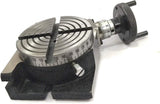 4"/ 100 mm Regular Rotary Table With Small Chucks and back Plate