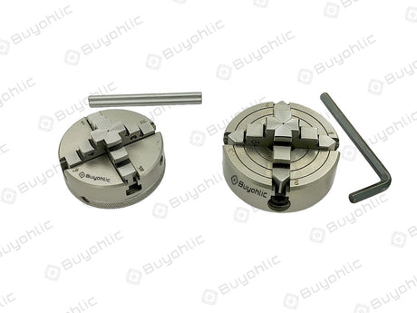 Small Chucks for 3" I 80 mm & 4" Inch I 100 mm Rotary tables and Mini Lathes