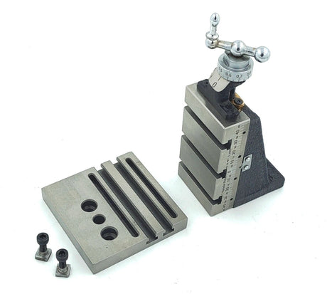 Mini Vertical Milling Slide with Base Plate- Direct Mounting on 7 x 14 Mini Lathe Machine