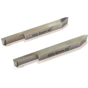 Precision HSS Lathe threading tool cutting view