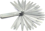Feeler Gauge Metric Size Stainless Steel Precision Multi Blades Hand Tool Lathe