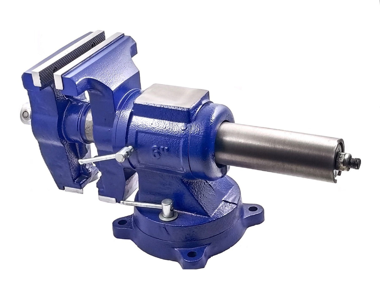 6" Heavy Duty  Double Swivel 360° Rotating Bench Vise
