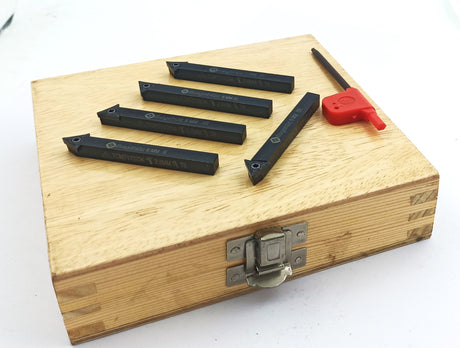Lathe Epoxy Finish Indexable Turning Tool Holder with Carbide Inserts