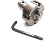Lathe Spindle Adapter Connects 3/4" x 16 TPI to M14 x 1 Threaded Chucks With Chucks