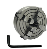Small Chucks for 3" I 80 mm & 4" Inch I 100 mm Rotary tables and Mini Lathes