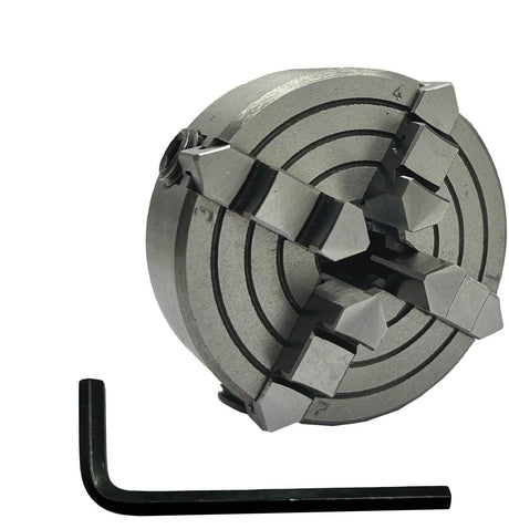 Small Chucks for 3" I 80 mm & 4" Inch I 100 mm Rotary tables and Mini Lathes