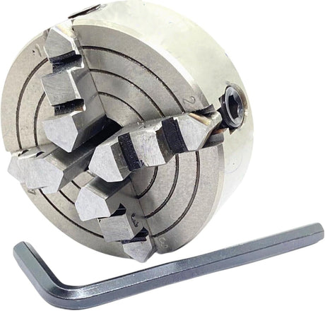 Small Chucks for 3" I 80 mm & 4" Inch I 100 mm Rotary tables and Mini Lathes