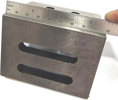 Caste Iron Stress Relieved Slotted Webbed Angle Plate