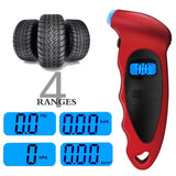 Tire Inflator Portable Air Compressor Digital Tire Pressure Gauge 0-150 PSI 4 Settings for Car Truck Bicycle with Backlit LCD and Non-Slip Grip