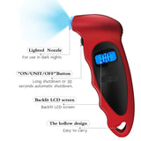 Tire Inflator Portable Air Compressor Digital Tire Pressure Gauge 0-150 PSI 4 Settings for Car Truck Bicycle with Backlit LCD and Non-Slip Grip