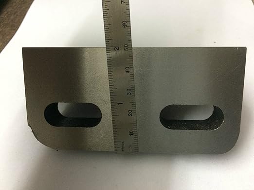 Caste Iron Slotted Small Angle Plate 100 x 50 x 58 mm -Stress Relieved