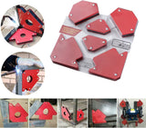 6pc Multi Angle Magnetic Welding Holder Clamps Set 2x3 Inch Arrow, 2x Triangle, 2x Mini,Welding tools