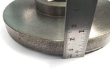 Lathe Chuck Caste Iron Back Plate 125 mm Threaded Work holding Tool