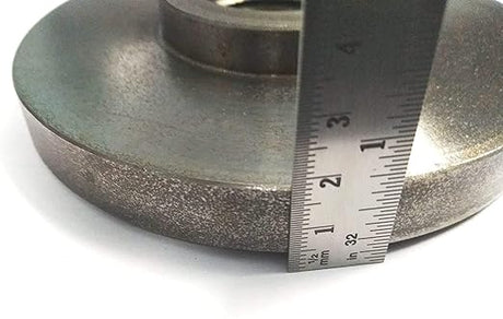 Lathe Chuck Caste Iron Back Plate 125 mm Threaded Work holding Tool