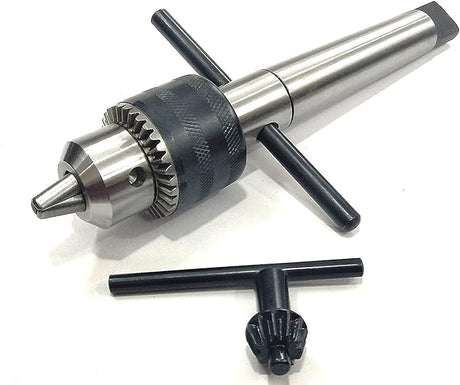 Lathe's Easy Tapping Attachment, Supplied Drill Chuck For Tapping, Reaming, & Drill Operations