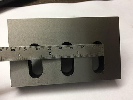 Caste Iron Slotted Small Angle Plate 100 x 50 x 58 mm -Stress Relieved