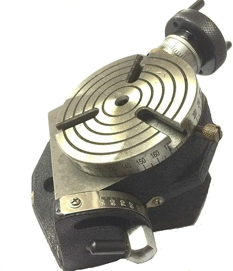 Horizontal Vertical 4" Inch II 100 mm Rotary Milling Tables
