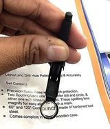 Optical Center Hardened Punch, 4" Length, 3 x Magnification Engineering Machine Tool