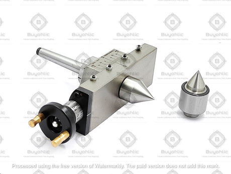 Lathe's Live Tailstock Taper Metal Turning Attachment II Interchangeable Live & Dead Center Options