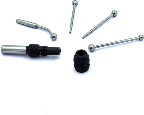 Wiggler & Center finder Set Work Edge Centre Finding Run out concentrical align 5 Pcs Set