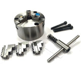 80 mm Chucks  for 3" I 80 mm & 4" Inch I 100 mm Rotary Tables & Small Bench Top Lathe Machines (Copy)
