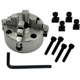 80 mm Chucks  for 3" I 80 mm & 4" Inch I 100 mm Rotary Tables & Small Bench Top Lathe Machines (Copy)