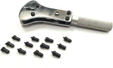 Watch Case Opener- Jaxa Style Includes 4 Sets Of Interchangeable Pins