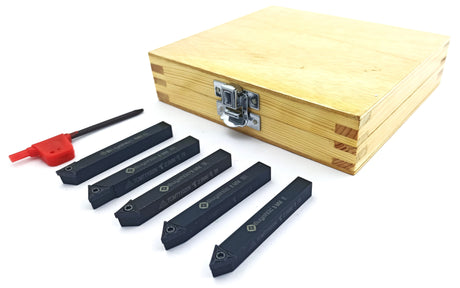 Lathe Epoxy Finish Indexable Turning Tool Holder with Carbide Inserts