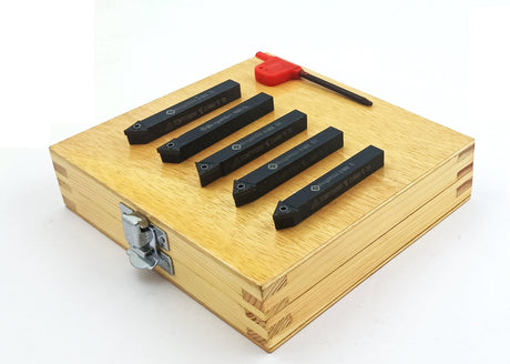 Lathe Epoxy Finish Indexable Turning Tool Holder with Carbide Inserts