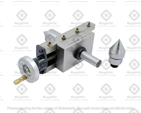 Lathe's Live Tailstock Taper Metal Turning Attachment II Interchangeable Live & Dead Center Options