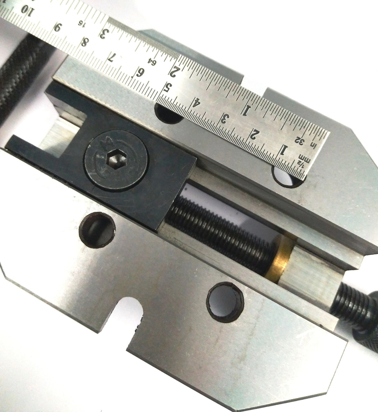 Precision 2-3/8" Inches (60 mm) Jaw Width  Grinding Steel Vice -Hardened & Ground Finish
