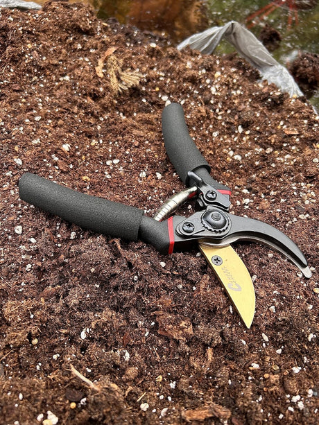 8'' Inches Shears for Gardening, Garden Hand Shears Scissors , Professional Bypass Pruner Garden Clippers