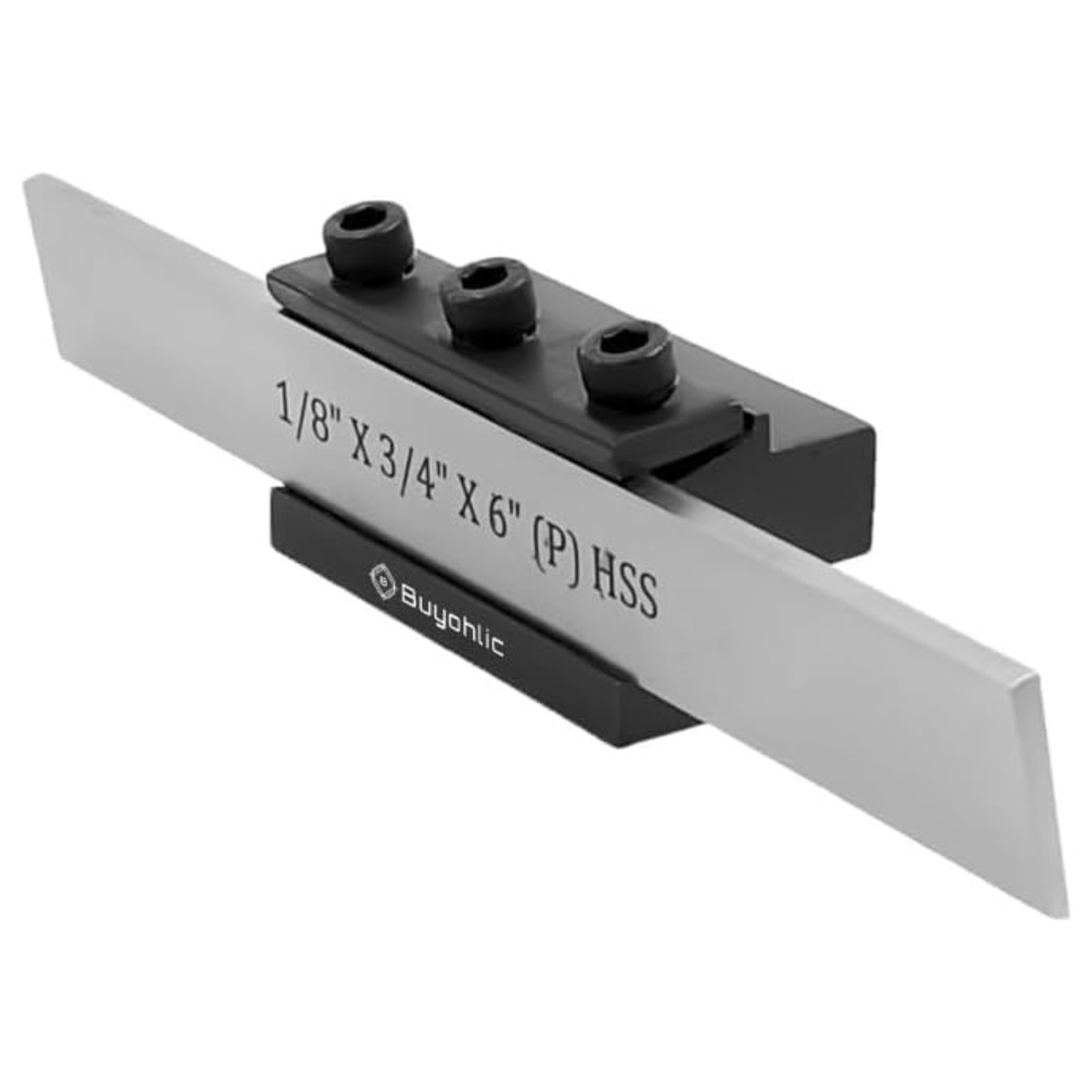 Non- Adjustable T-Parting Cut off Holder with Blade for Lathe Machine Tools